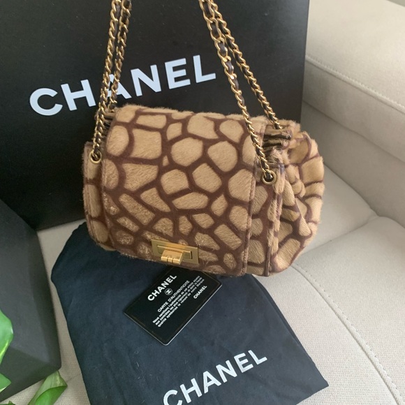 RARE Chanel Pony Hair mini Bag - Picture 9 of 9